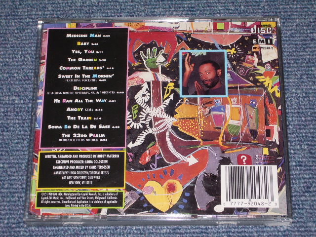 画像: BOBBY McFERRIN - MEDICINE MUSIC / 1990 US Used CD 