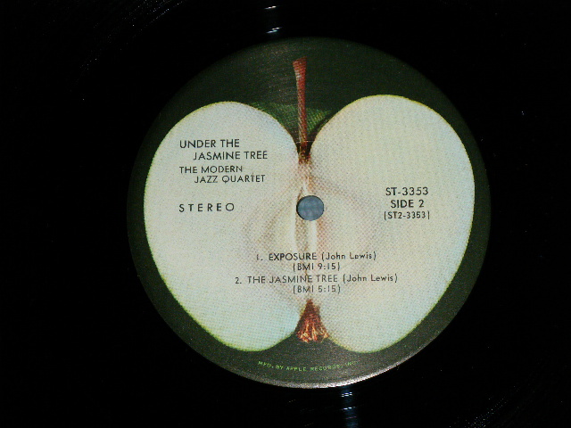 画像: MJQ MODERN JAZZ QUARTET - UNDER THE JASMIN TREE (Ex+++/Ex+++  EDSP ) / 1969 US AMERICA ORIGINAL  Used LP 