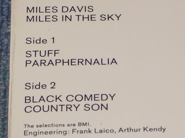 画像: MILES DAVIS - MILES IN THE SKY /  US Reissue  Sealed LP  Out-Of-Print 