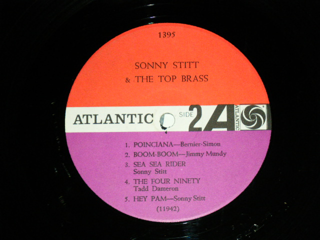画像: SONNY STITT & THE TOP BRASS  - SONNY STITT & THE TOP BRASS / 1962 ORIGINAL'RED & PURPLE(PLUM)' Label MONO Used LP