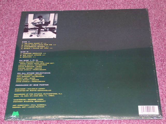 画像: JIMMY PONDER - SO MANY STARS / 1985 US ORIGINAL SEALED LP 