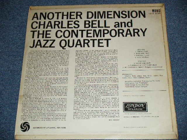 画像: CHARLES BELL and THE CONTEMPORARY JAZZ QUARTET - ANOTHER DIMENSION / 1963 UK ENGLAND ORIGINAL MONO LP 
