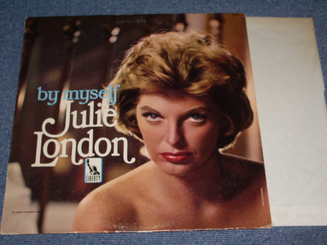 画像1: JULIE LONDON - BY MYSELF ( Ex+/Ex+ Looks: Ex++ )  /1963? US AMERICA ORIGINAL "1st Press GOLD Color Logo Label"  Used LP