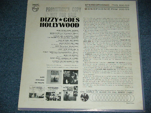 画像: DIZZY GILLESPIE - DIZZY GOES HOLLYWOOD / 1964  US ORIGINAL MONO Used LP  