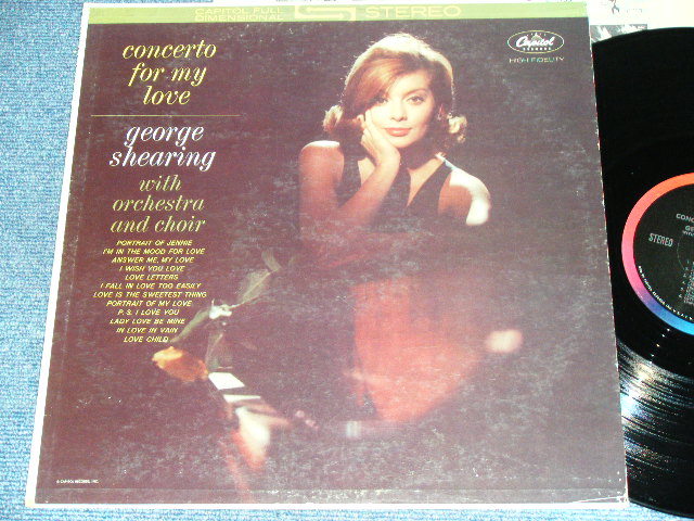 画像1: GEORGE SHEARING - CONCERTO FOR MY LOVE ( FC:Ex+,BC:Ex-/Ex+++,Ex) / 1962 US ORIGINAL Stereo  LP