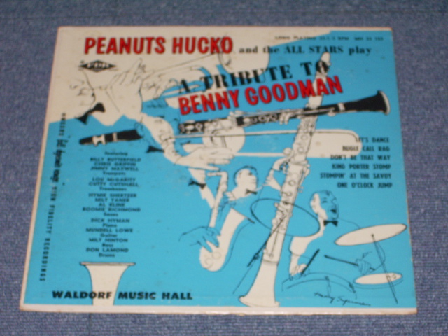 画像1: PEANUTS HUCKO and the ALL STARS - PLAY A TRIBUTE TO BENNY GOODMAN / 1956 US ORIGINAL MONO 10" LP 