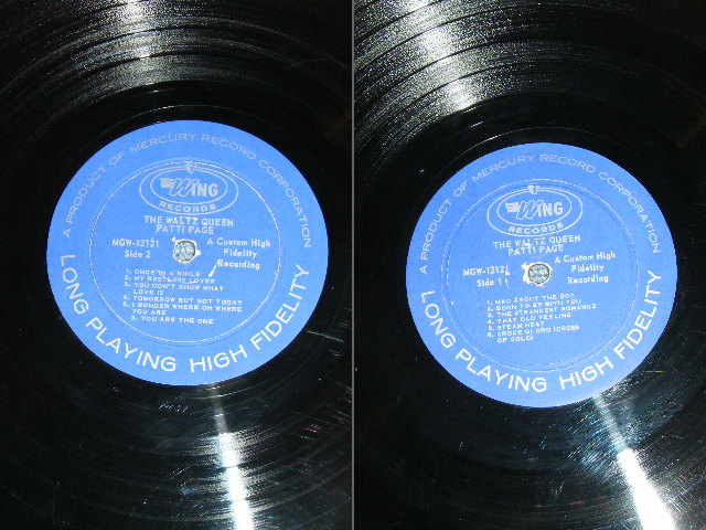 画像: PATTI PAGE   - THE WALTZ QUEEN / 1962 US ORIGINAL MONO LP