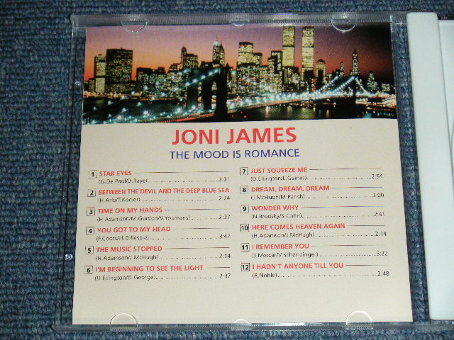 画像: JONI JAMES - THE MOOD IS ROMANCE  ( Original Album ) /1994 BRAND NEW CD