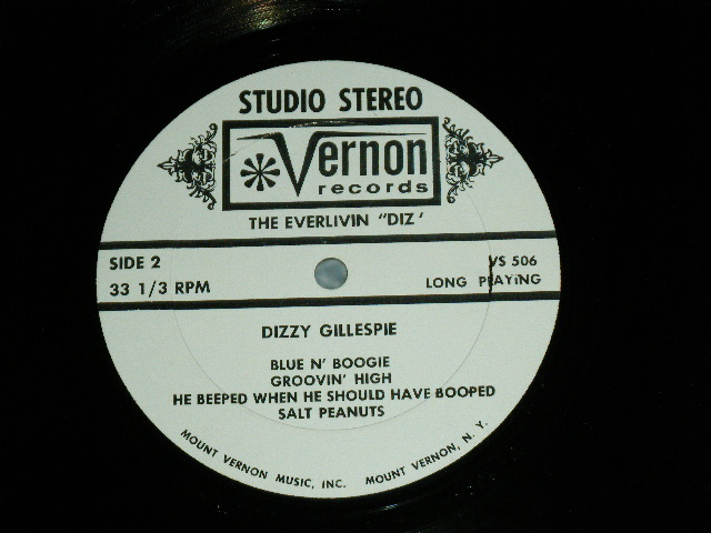画像: DIZZY GILLESPIE - THE EVERLIVIN' "DIZ"/ 1960s  US ORIGINAL STEREO Used  LP  
