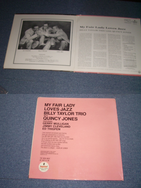 画像: BILLY TAYLOR TRIO With QUINCY JONES - MY FAIR LADY LOVES JAZZ  / 1965 US ORIGINAL VWhite Label PROMO  MONO LP 