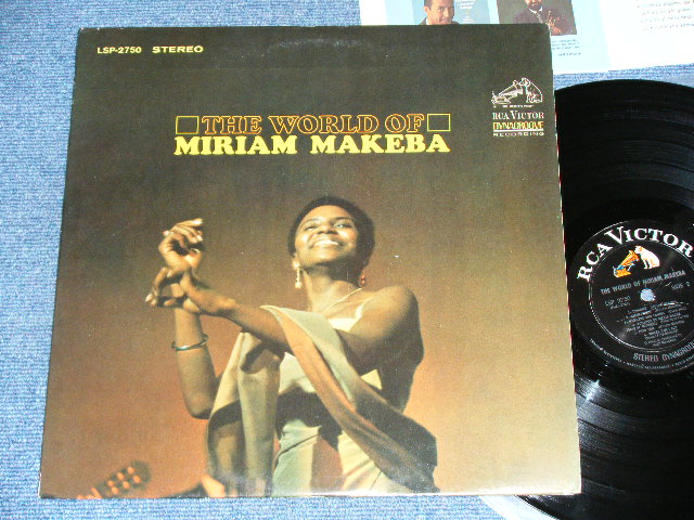 画像1: MIRIAM MAKEBA - THE WORLD OF MIRIAM MAKEBA / 1963 US ORIGINAL STEREO  Used LP