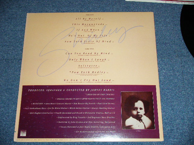 画像: SHIRLEY BASSEY - ALL BY MYSELF / 1982 US ORIGINAL Used LP 