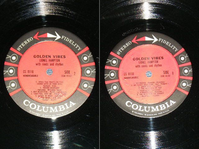 画像: LIONEL HAMPTON - GOLDEN VIBES / 1959 US ORIGINAL STEREO LP  