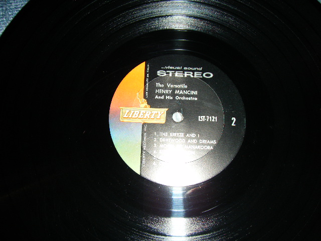 画像: HENRY MANCINI- THE VERSATILE ( Ex/Ex++ ) / 1959 US ORIGINAL Stereo LP 