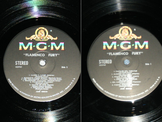 画像: JOSE GRECO - FLAMENCO FURY / 1960  US ORIGINAL "BLACK  Label" MONO Used LP