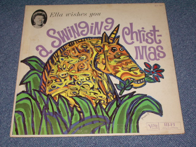 画像1: ELLA FITZGERALD - ELLA WISHES YOU A SWINGING CHRISTMAS /  1961 US ORIGINAL MONO LP 