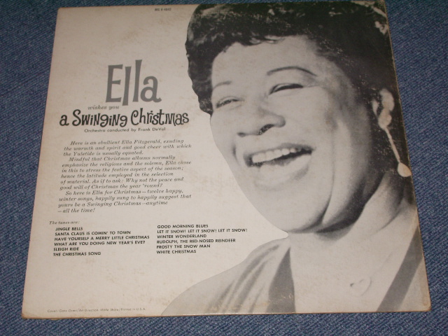 画像: ELLA FITZGERALD - ELLA WISHES YOU A SWINGING CHRISTMAS /  1961 US ORIGINAL MONO LP 