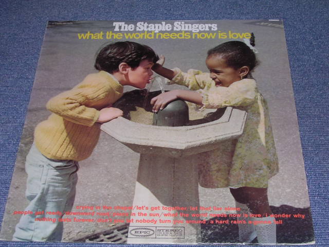 画像: STAPLE SINGERS - WHAT THE WORLD NEEDS NOW IS LOVE / 1968 US ORIGINAL PROMO LP 