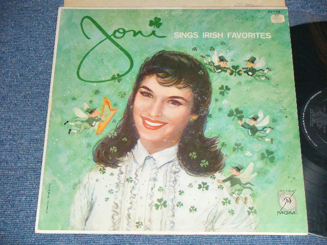 画像1: JONI JAMES - SINGS IRISH FAVORITES ( Ex+/Ex+ ) / 1960 US ORIGINAL 2nd Press BLACK Label  MONO LP