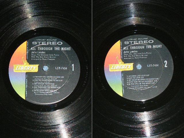 画像: JULIE LONDON - ALL THROUGH THE NIGHT(  Ex++/Ex++-Ex+ Looks:Ex+++ ) / 1965 US ORIGINAL 1st PRESS LOGO Label STEREO LP 