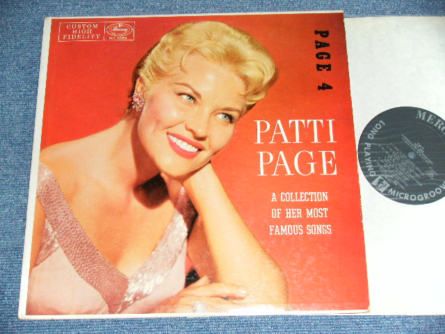 画像1: PATTI  PAGE - PAGE 4  / 1955 US ORIGINAL MONO LP 