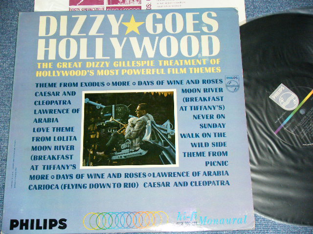 画像1: DIZZY GILLESPIE - DIZZY GOES HOLLYWOOD / 1964  US ORIGINAL MONO Used LP  