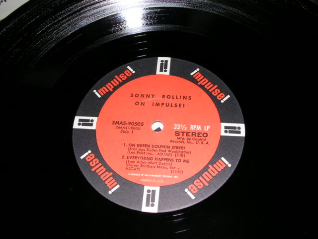 画像: SONNY ROLLINS - ON IMPULSE! / 1966? US ORIGINAL (RECORD CLUB RELEASE ) STEREO LP