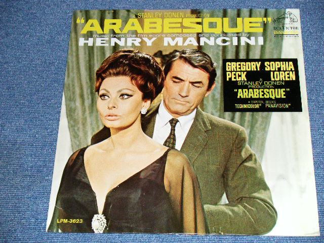 画像1: OST/ HENRY MANCINI -  ARABESQUE (Ex+/Ex+++ A-6:Ex-) / 1966 US AMERICA ORIGINAL "Promo" Mono  LP 