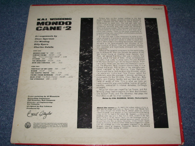 画像: KAI WINDING - MONDO CANE #2 ( Ex+/Ex+++ ) / 1964 US AMERICA  ORIGINAL STEREO LP  