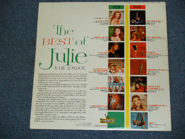 画像: JULIE LONDON - THE BEST OF (Ex+/MINT- )/ 1962 US ORIGINAL Stereo  LP