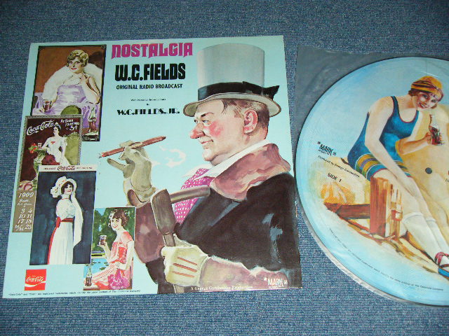 画像1: ORIGINAL BROADWAY CAST : COCA-COLA PRESENTS - NOSTALGIA  W.C. FIELDS / 19?? US ORIGINAL PICTURE DISC Used LP 