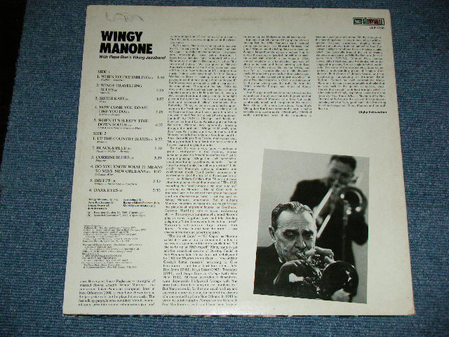 画像: WINGY MANONE - WITH PAPA BUE'S VIKING JAZZBAND / 1977 US Used LP