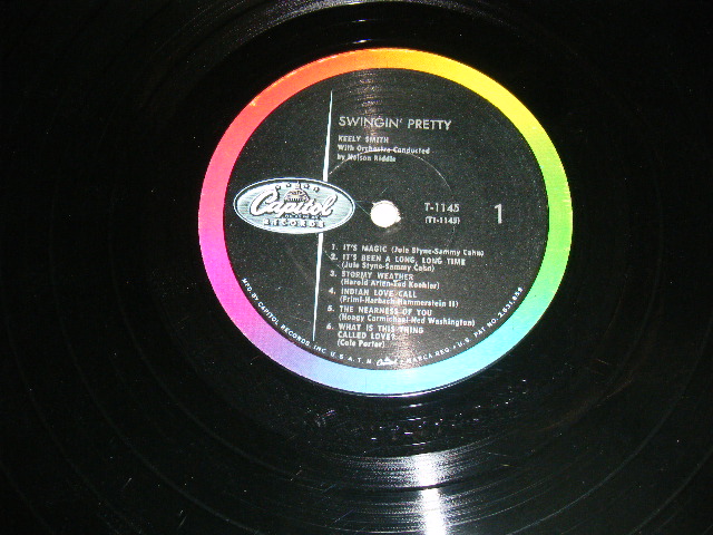 画像: KEELY SMITH - SWINGIN' PRETTY ( Ex / VG+++,Ex++ )  / 1959 US ORIGINAL Mono LP 
