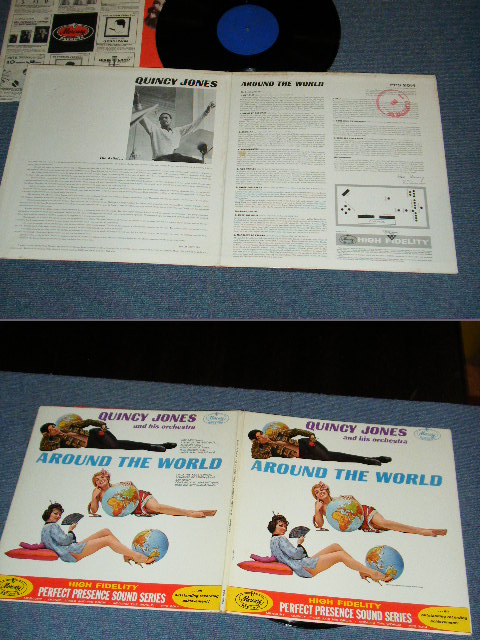 画像: QUINCY JONES and His ORCHESTRA - AROUND THE WORLD / 1961 US ORIGINAL MONO  LP
