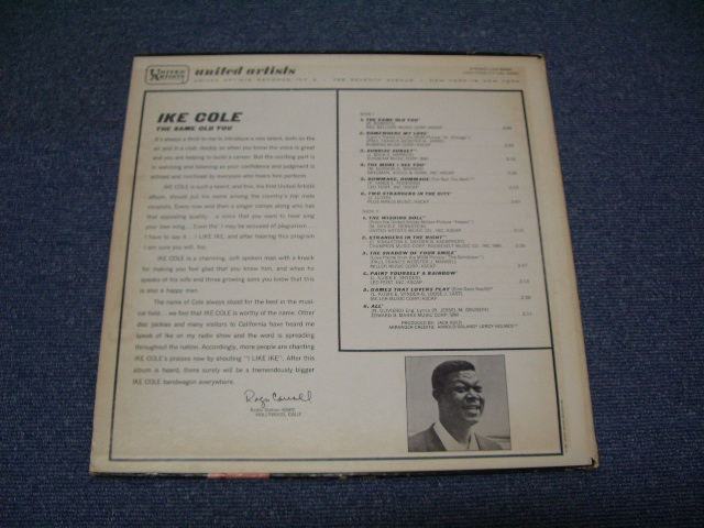 画像: IKE COLE - THE SAME OLD YOU / 1967 US ORIGINAL STEREO LP   