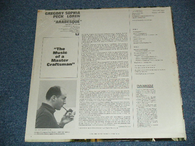 画像: OST/ HENRY MANCINI -  ARABESQUE (Ex+/Ex+++ A-6:Ex-) / 1966 US AMERICA ORIGINAL "Promo" Mono  LP 