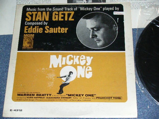 画像1: STAN GETZ ost - MICKEY ONE / 1965 US ORIGINAL Mono LP