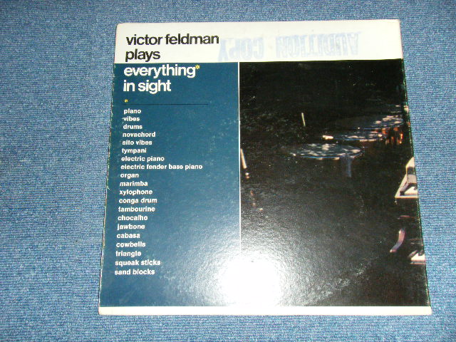 画像: VICTOR FELDMAN -  PLAYS EVERYTHING IN  SIGHT / 196? US ORIGINAL Promo Stamp MONO LP  