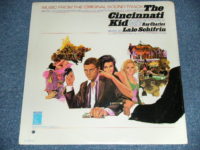 画像1: V.A. OST ( by LALO SCHIFRIN, RAY CAHRLES ) - THE CINCINNATI KID  / 1965 US ORIGINAL Brand New SEALED LP Found Dead Stock 