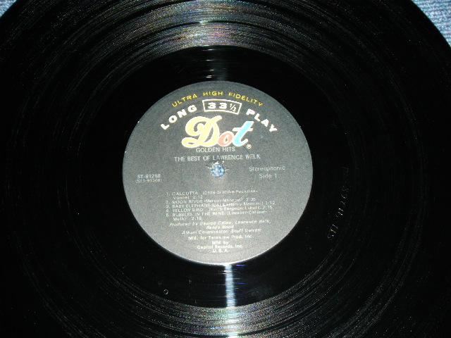 画像: LAWRENCE WELK - GOLDEN HITS THE BEST OF / 1967 US ORIGINAL RECORD CLUB Relaesed Version STEREO  LP 