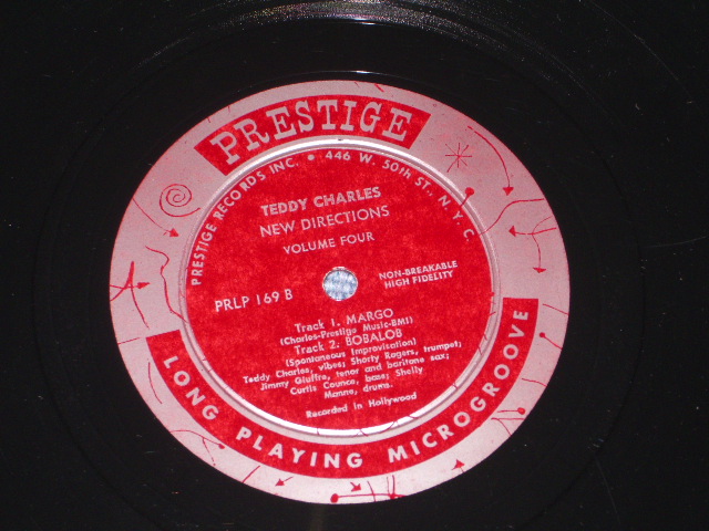 画像: TEDDY CHARLES QUINTET - NEW DIRECTIONS 4 / 1954 US ORIGINAL 10" LP  