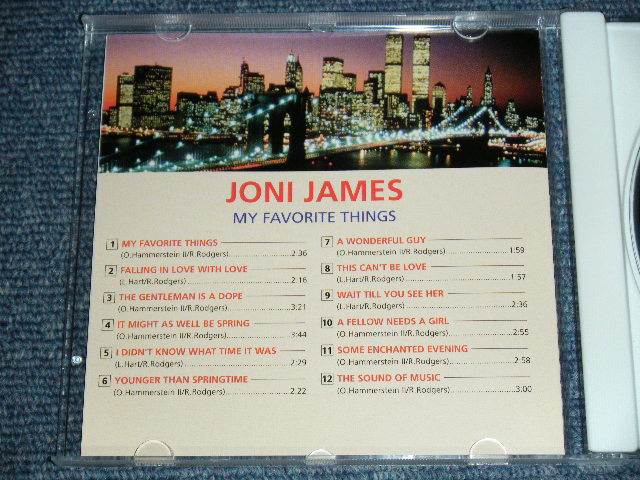 画像: JONI JAMES - SINGS MY FAVORITE THINGS ( Original Album ) /1994 BRAND NEW CD