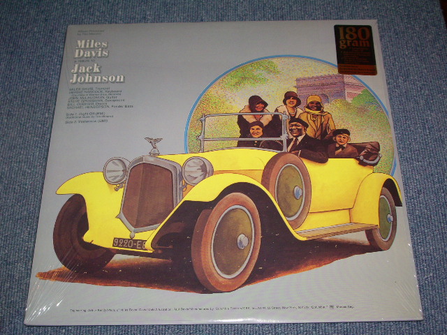 画像1: MILES DAVIS - A TRIBUTE TO JACK JOHNSON /  US Reissue 180 glam Heavy Weight  Sealed LP  Out-Of-Print 