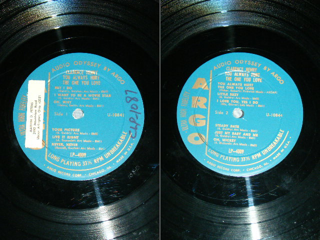 画像: CLARENCE HENRY ( NEW ORLEANS MALE VOCALIST!! ) - YOU ALWAYS HURT THE ONE / 19621 US ORIGINAL Mono LP
