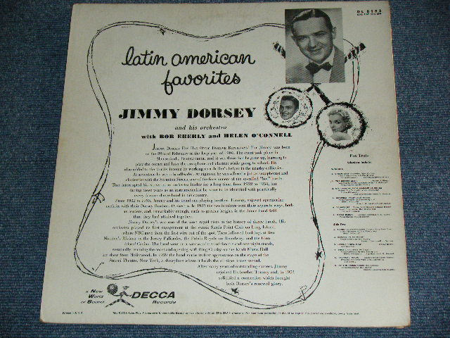 画像: JIMMY DORSEY - LATIN AMERICAN FAVORITES  / 1955 US ORIGINAL MONO LP 