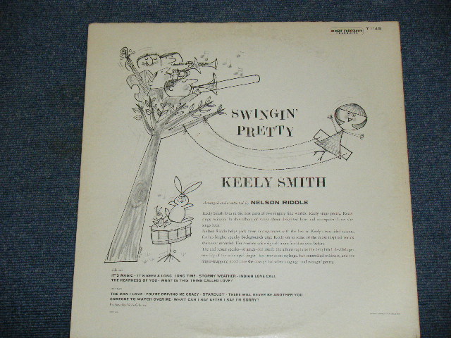 画像: KEELY SMITH - SWINGIN' PRETTY ( Ex / VG+++,Ex++ )  / 1959 US ORIGINAL Mono LP 