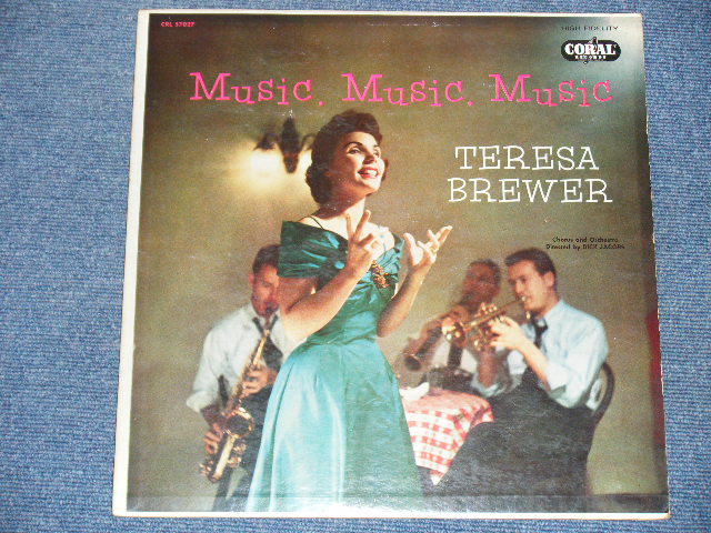 画像1: TERESA BREWER - MUSIC, MUSIC,MUSIC / 1955 US ORIGINAL MONO LP