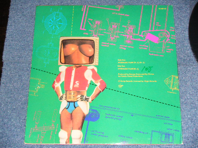 画像: P-FUNK ALL STARS  - HYDRAULIC PUMP / 1980's   UK ORIGINAL Used 12" Single 