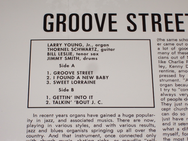 画像: LARRY YOUNG - GROOVE STREET / US REISSUE SEALED LP 