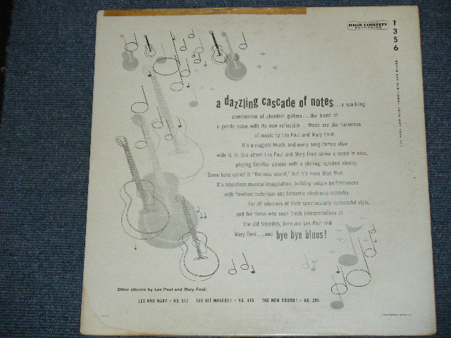 画像: LES PAUL MARY FORD - BYE BYE BLUES / 1955 US ORIGINAL MONO LP  